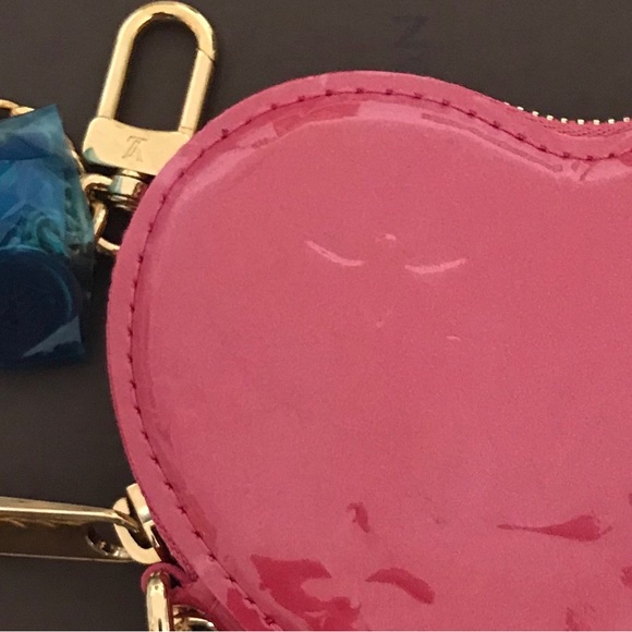 Louis Vuitton limited edition heart vernis hot pink zippy coin purse - Picture 3 of 3